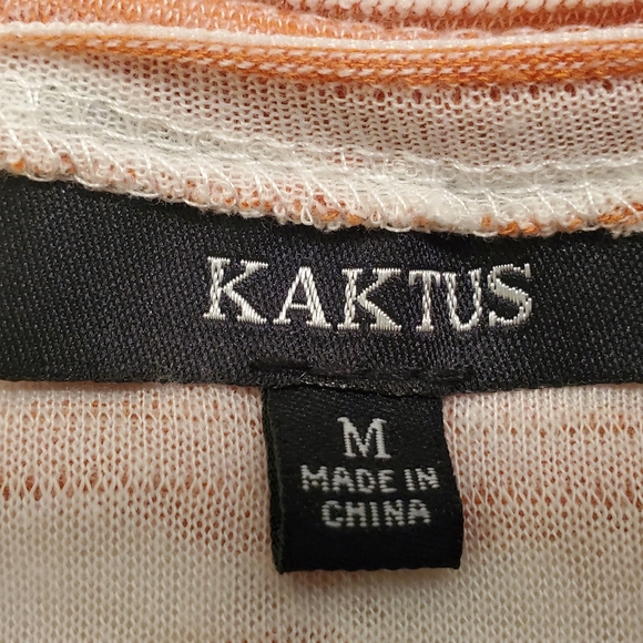 KAKTUS SWING JACKET, size medium, peach/white, excellent condition - Picture 4 of 12